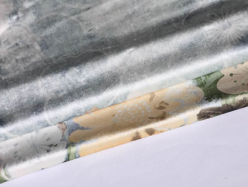Drucken Vorhang Polsterung Polyester Italienischer Samt Shinning Velvet CX047